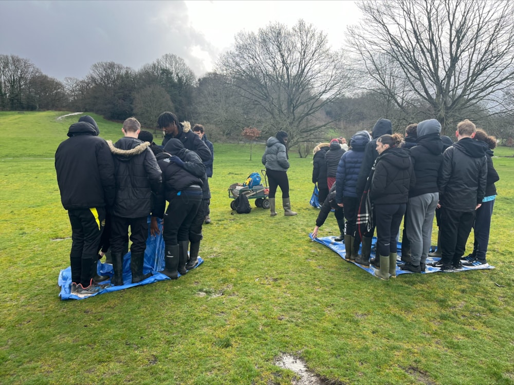 Building Adventures at Beckenham Place Park with Sedgehill Academy's Year 10!